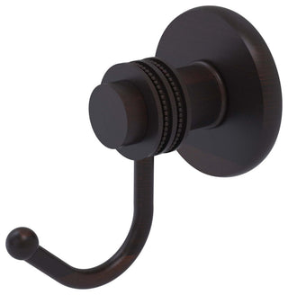 Mercury Robe Hook with Dotted Accents, Venetian Bronze