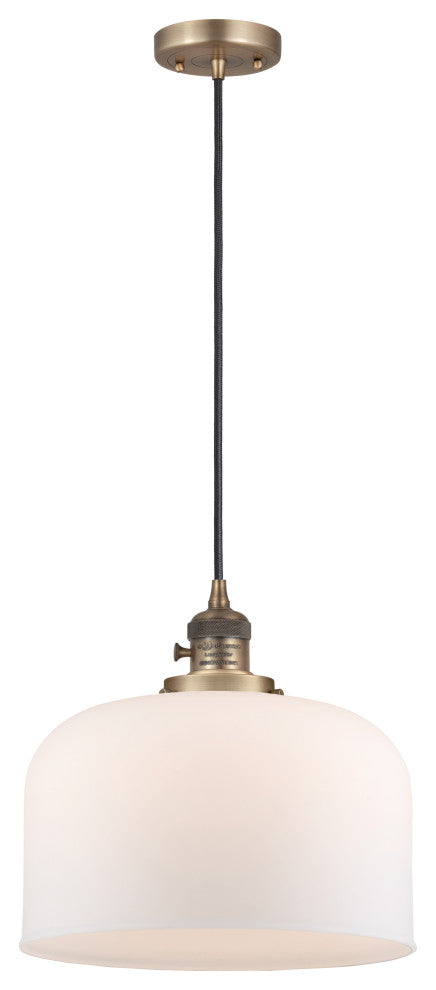 INNOVATIONS 201CSW-BB-G71-L-LED 1-Light Mini Pendant Brushed Brass