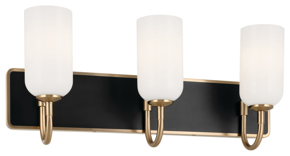 Solia 1 Light Wall Sconce, Brushed Nickel, Champagne Bronze, 3 Light