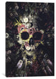 "Garden Skull" by Ali Gulec, 26x18x1.5"