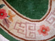 Handmade antique Art Deco Chinese rug 2.6' x 5.2' (81cm x 159cm) 1930s