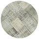 Rug N Carpet - Handwoven Turkish 4' 11" x 4' 11" Contemporary Round Area Rug