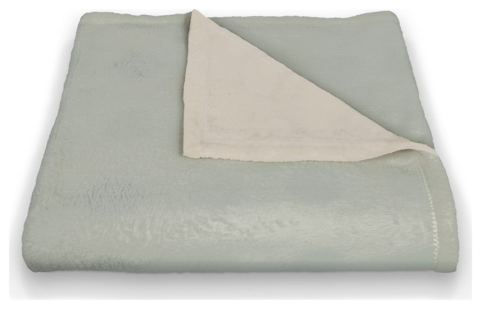 Bubbles On Green 50 x 60 Coral Fleece Blanket
