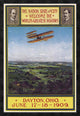 "Dayton, Ohio Welcomes the Wright Brothers"  by Wlker Litho, 26x38"