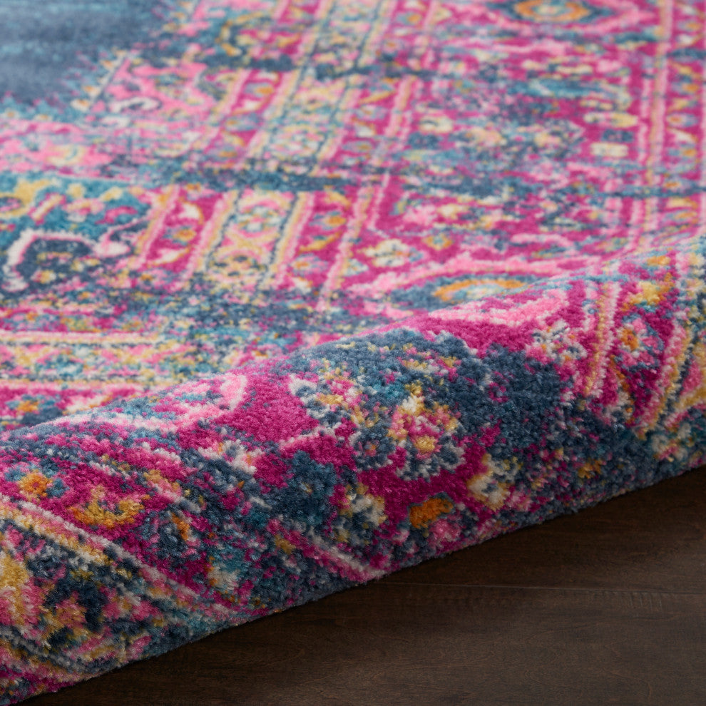 Nourison Passion 12' x 15' Blue Bohemian Indoor Area Rug