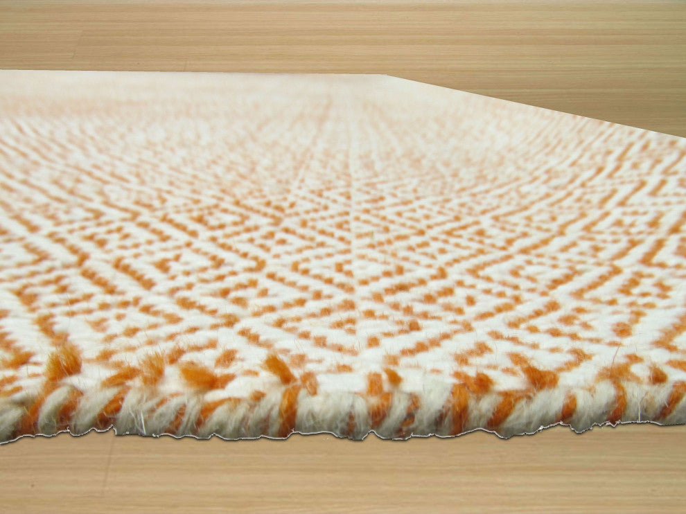 Blue Transitional Trellis Margo Area Rug