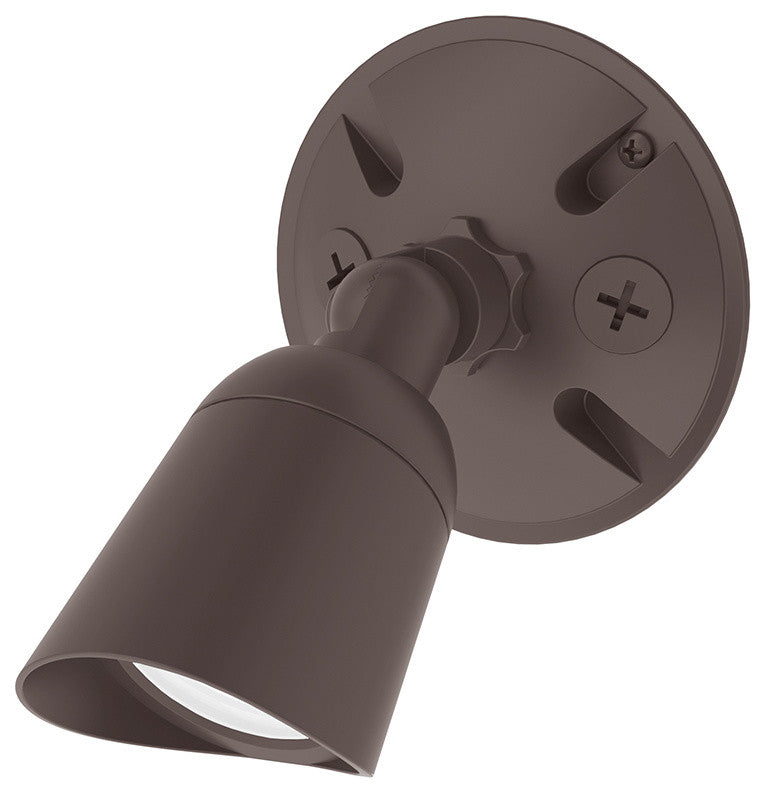 WAC Lighting Endurance Single Spot Light LED 5000K Cool White, Bronze