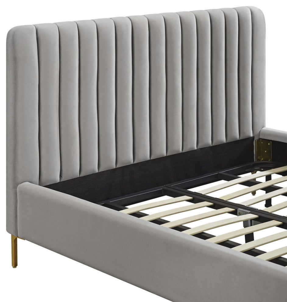 TOV Furniture Angela Grey Bed in Full