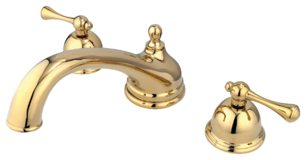 Kingston Brass Roman Tub Faucet, Polished Brass