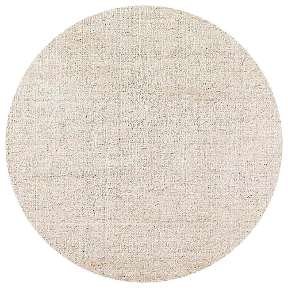 Ahgly Company Indoor Round Mid-Century Modern Area Rugs, 6' Round