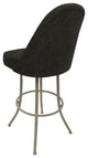 Swivel Counter 26" 30" Extra Tall 34" Metal Bar Stool M-235, Sanora Brown