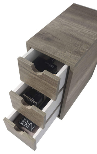 Shawbridge Collection Additional Drawers For Bathroom Vanity, Grey