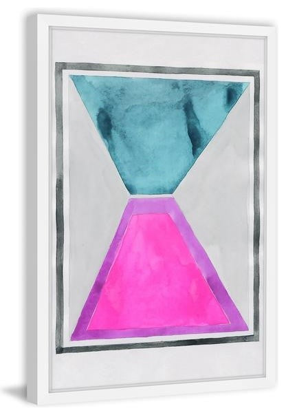 "Color Convection" Framed Painting Print, 24"x36"