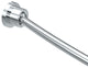 Gatco 827 Glam 72"W Shower Curtain Rod - Chrome