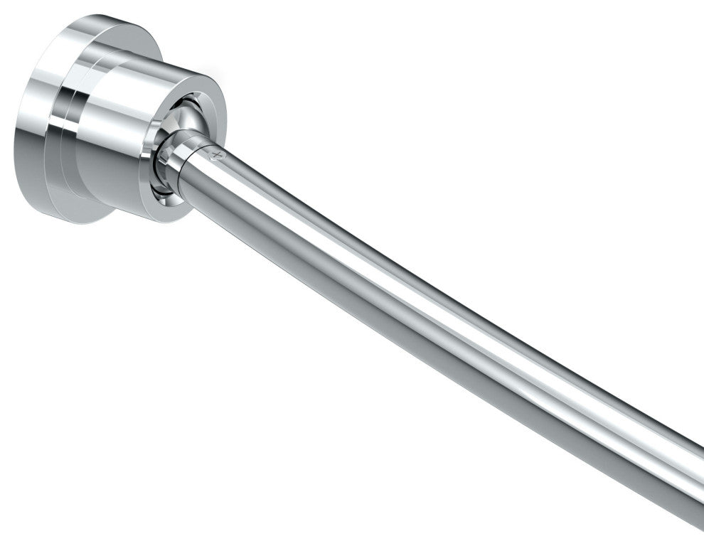 Gatco 827 Glam 72"W Shower Curtain Rod - Chrome