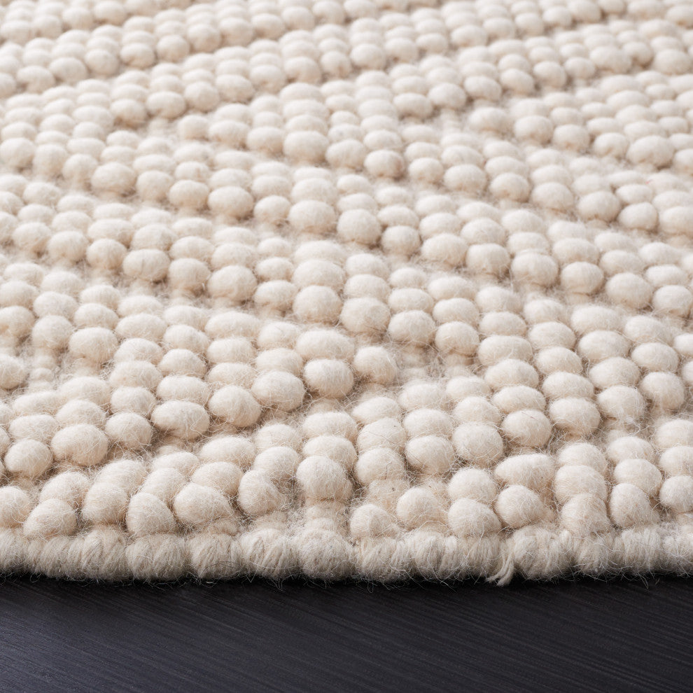 Safavieh Couture Natura Collection NAT623 Rug, Ivory, 6'x6' Round