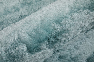 Weave & Wander Armada Plush Shag Rug, Light Aqua, 4'9"x7'6"