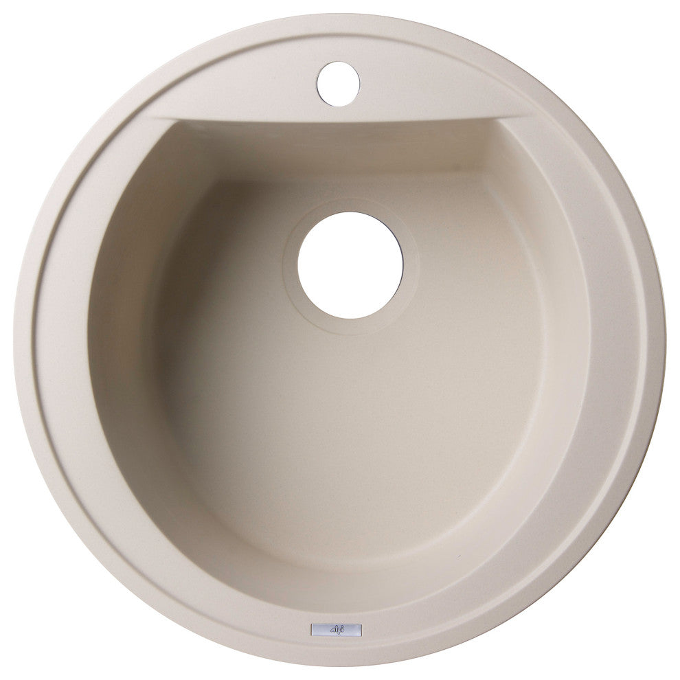ALFI brand AB2020DI Alfi Trade 20-1/8" Drop In Single Basin - Biscuit