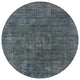 Ahgly Company Indoor Round Mid-Century Modern Area Rugs, 7' Round