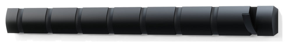 Umbra Flip Wall Mounted Coat Rack Black