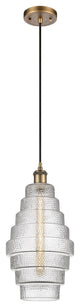 Innovations 516-1P-BB-G672-8 1-Light Mini Pendant, Brushed Brass