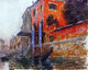 Claude Oscar Monet A Red House, 20"x25" Gallery Wrapped Canvas Print