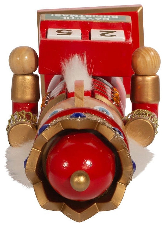 15" Red King Nutcracker, Calendar