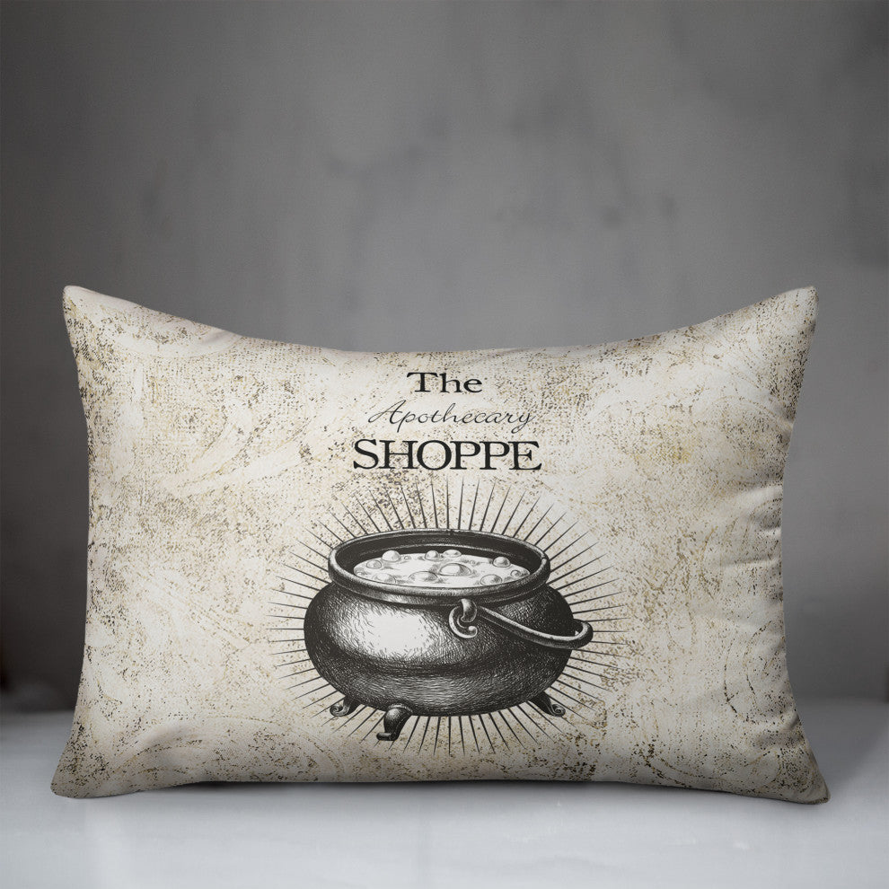 Apothecary Shoppe 1 14"x20" Spun Poly Pillow