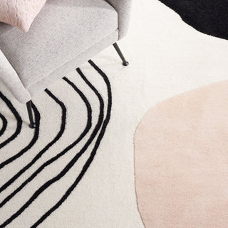 Safavieh Rodeo Drive Collection RD860U Rug, Ivory/Blush, 5' X 8'