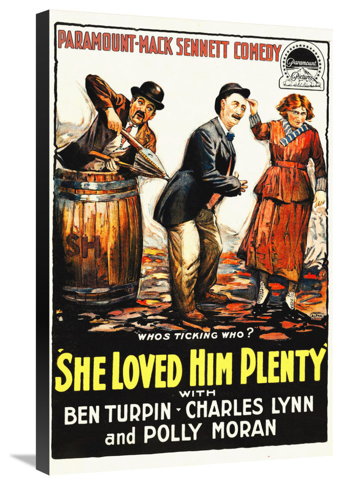 "She Loved Him Plenty" Canvas by Hollywood Photo Archive, 20x30"