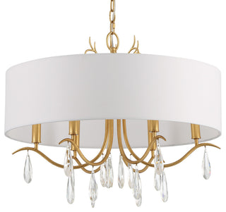 Rollins 6-Light Antique Gold Chandelier