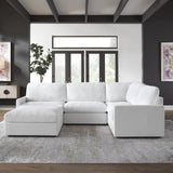 Uttermost 23854-C Refuge 38"W Fabric Sofa - White