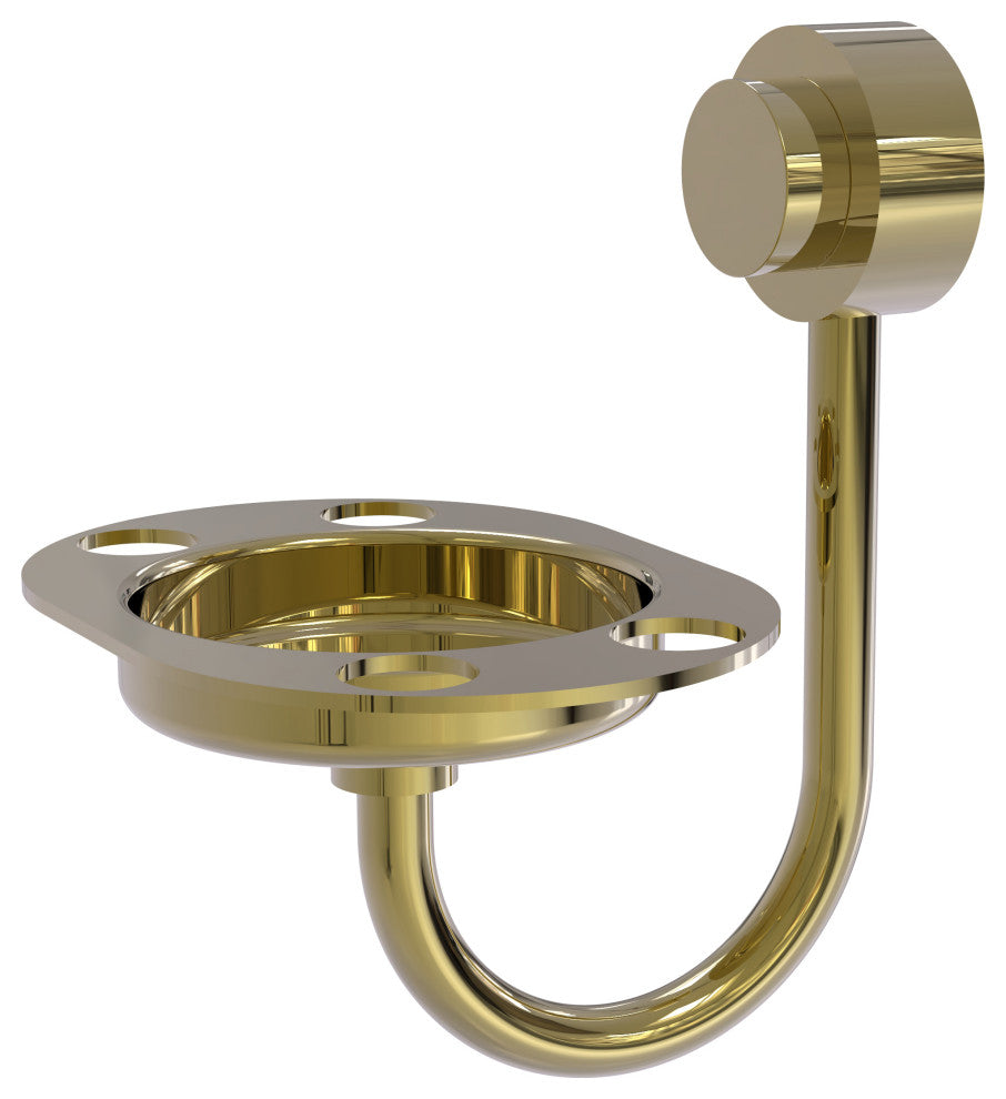 Venus Toothbrush Holder, Unlacquered Brass