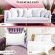 A1HC Throw Pillow Insert Down Alternative Extra Filled, Single, 12"x20"