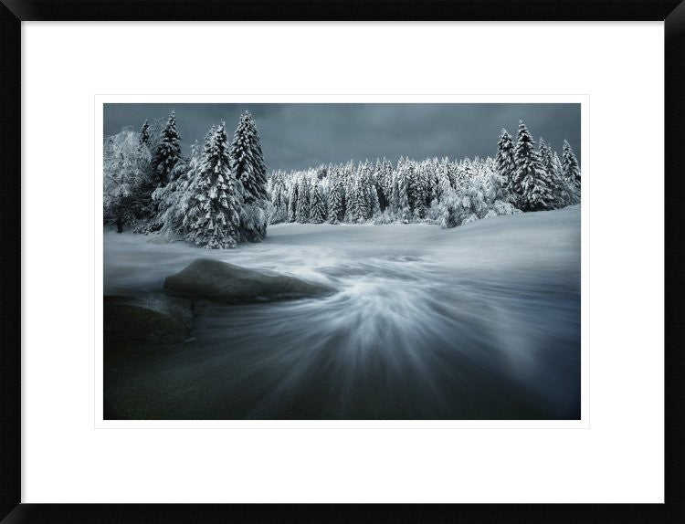 "Just A Dream" Framed Digital Print by Arnaud Maupetit, 26"x20"