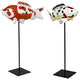 Japanese Koi Sculpture Set