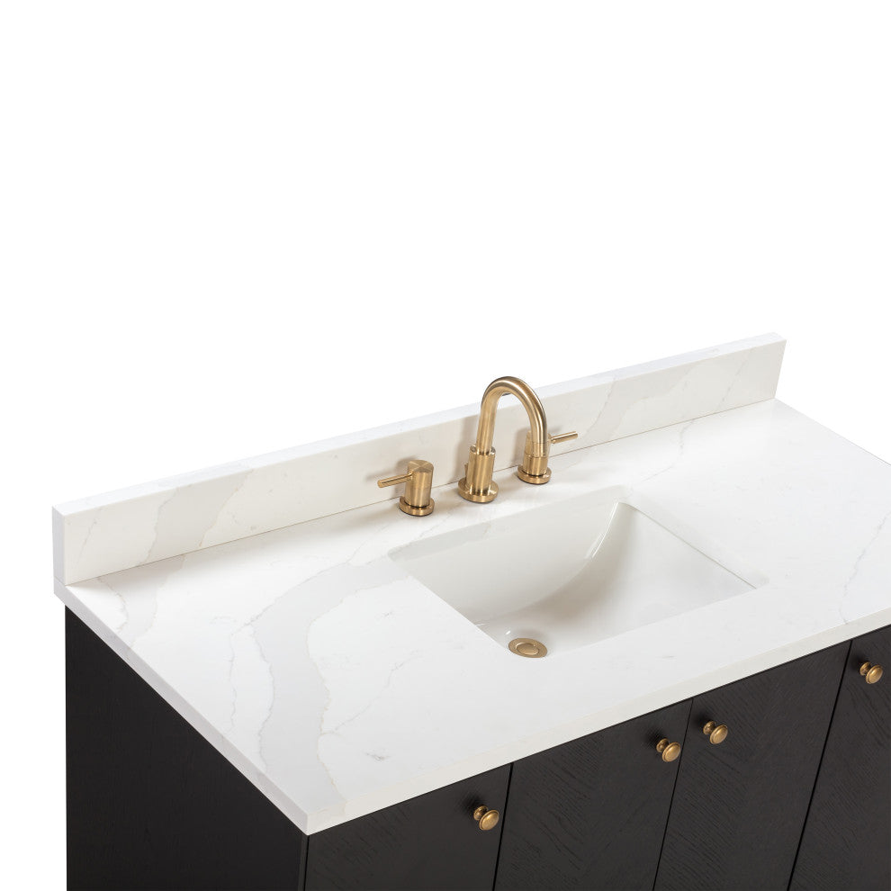 Adelle Vanity Combo Collection, Black, 49