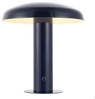 Bohemian Rechargeable/Cordless Iron Dimmable Integrated LED Mushroom Table Lamp
