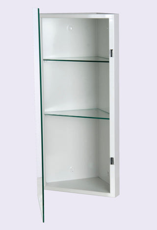 Corner Series Medicine Cabinet, 14"x30", Beveled Edge