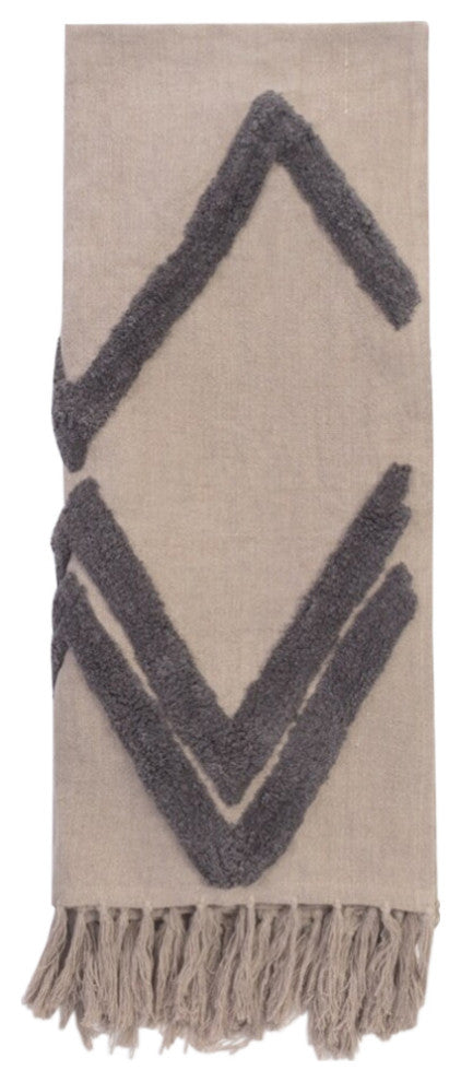 Arcadin Linen Throw Blanket, Indigo