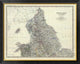 "England, Wales N, 1861"  by Alexander Keith Johnston, 40x32"