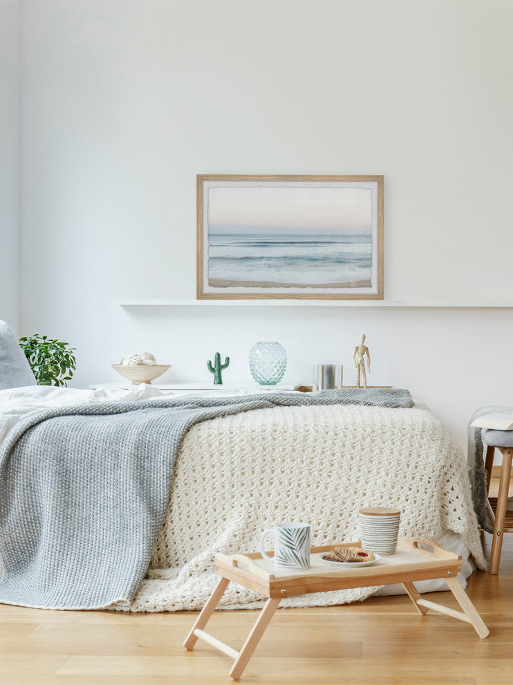 "Ocean Is Magical" Framed Painting Print, 18x12