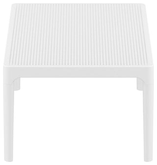 Compamia 39" Sky Lounge Table, White
