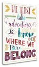 "Lost In Words II" By Jess Aiken, Giclee Print on Gallery Wrap Canvas