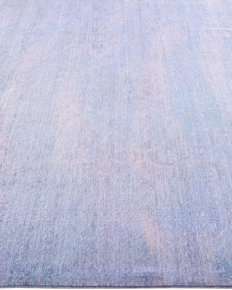 Vibrance, One-of-a-Kind Hand-Knotted Area Rug Gray, 5'10"x8'10"