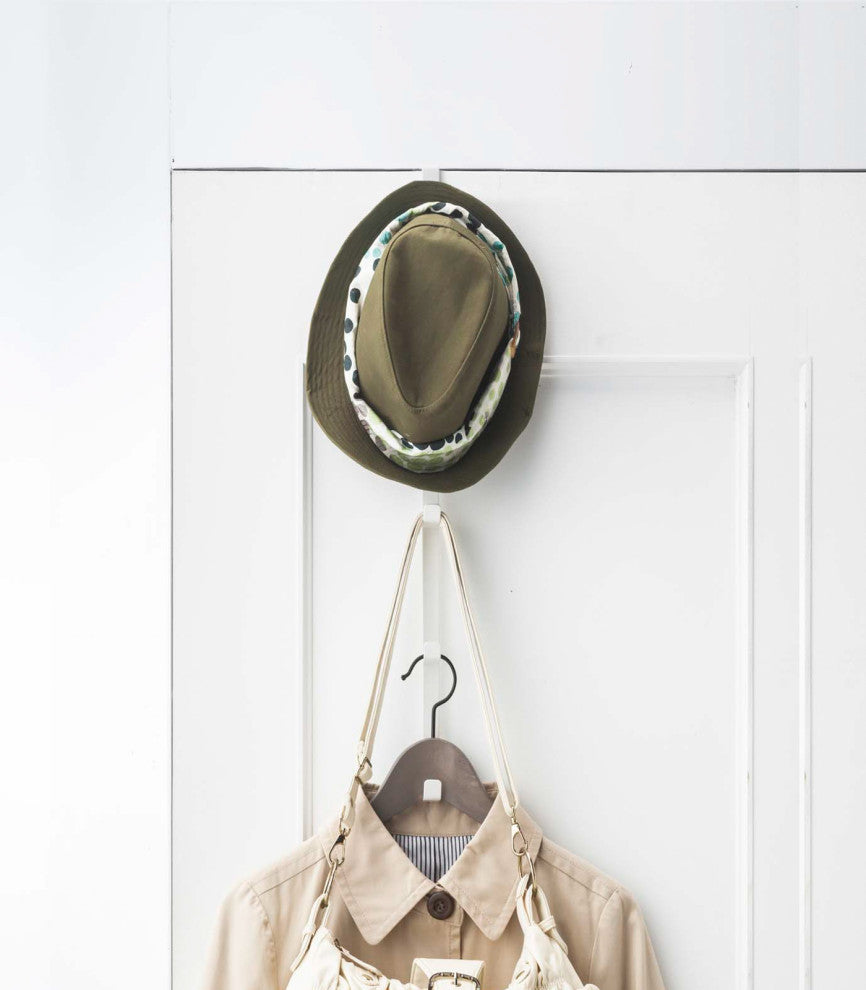 Smart Over-The-Door Rack, White