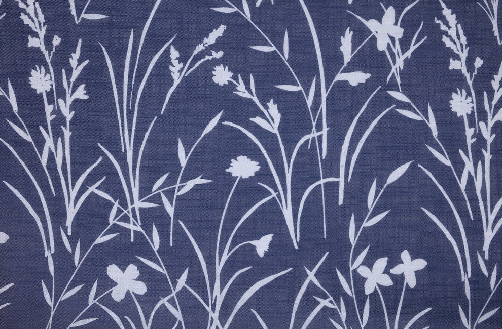 Bradford Grommet Curtain Panel 52 x 108 in Blue