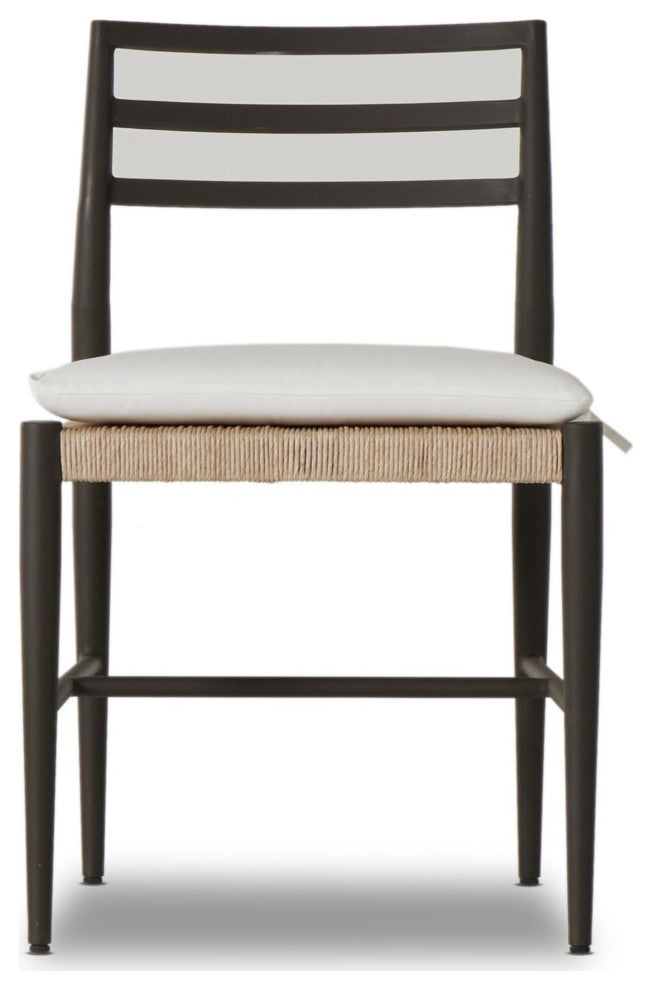Glenmore Outdoor Dining Chair Bronze, Vintage White, Stinson White