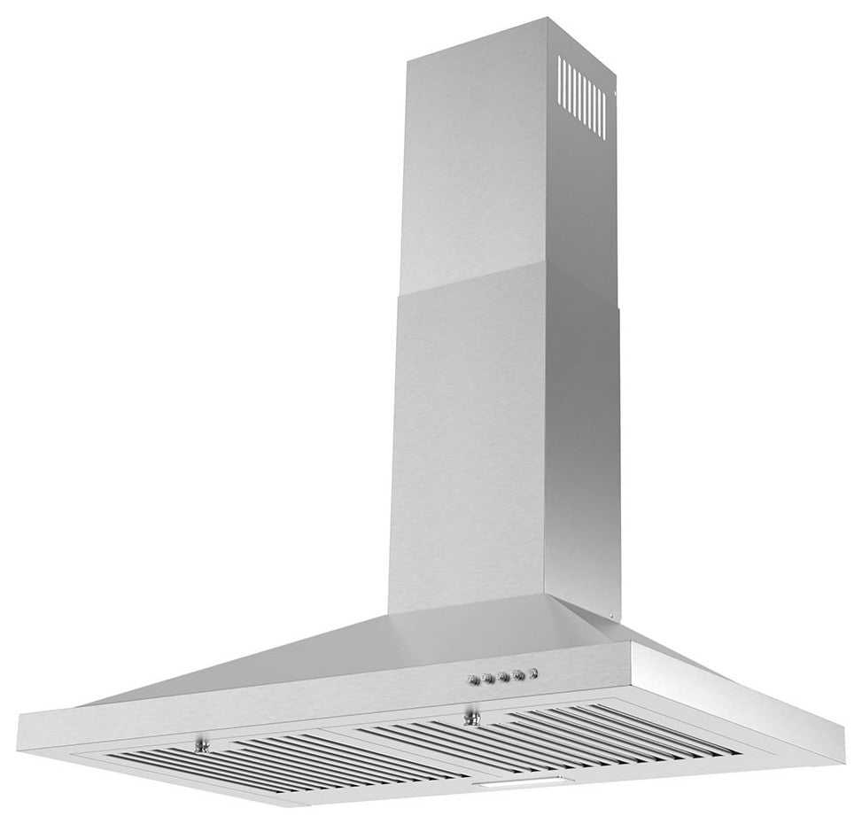Streamline 30" Fermi Ducted Wall Mount Range Hood, Stainless Steel