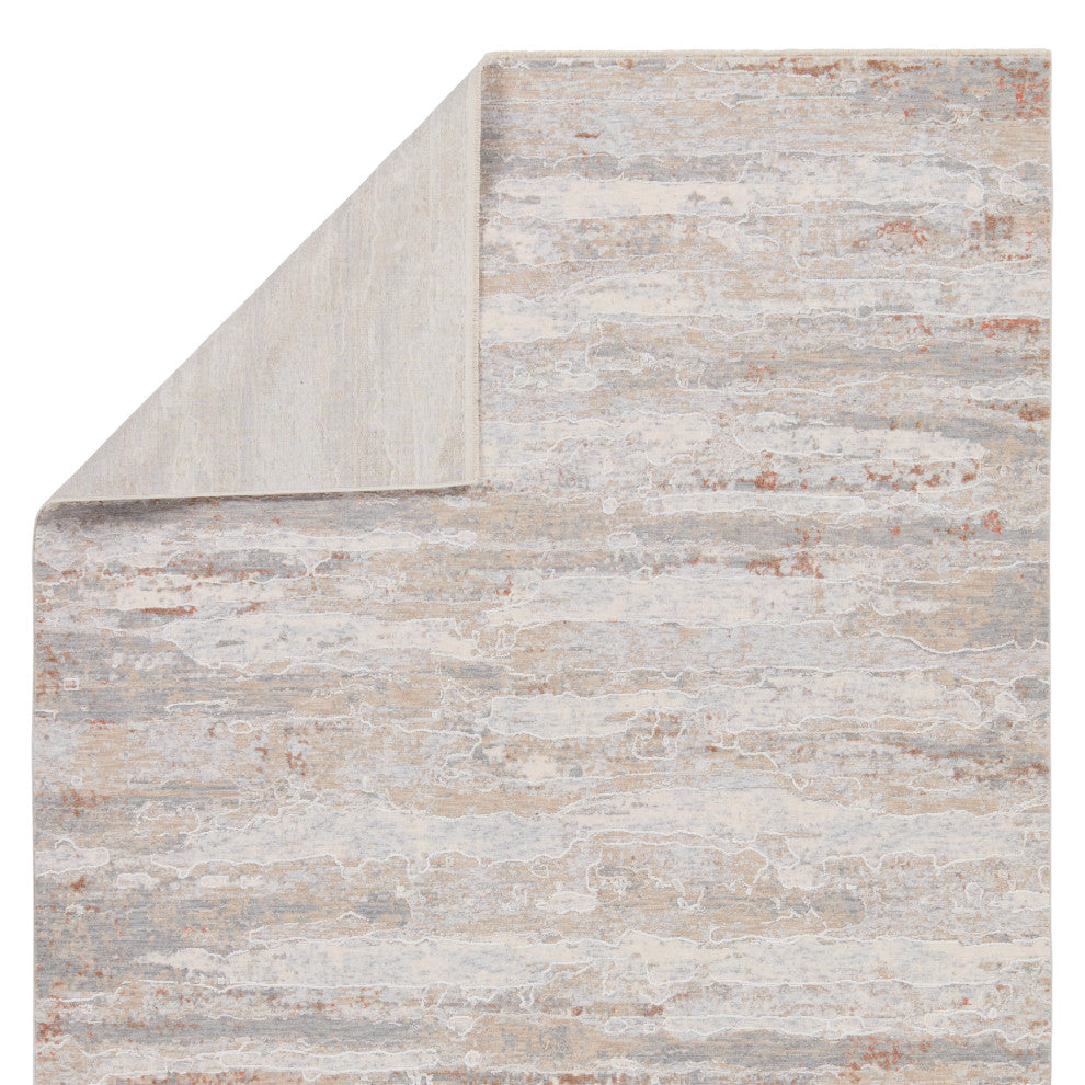 Jaipur Living Taroko Abstract Tan/ Cream Runner Rug 3'X10'